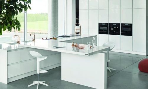 Kuchnia doceniana za minimalistyczny styl,