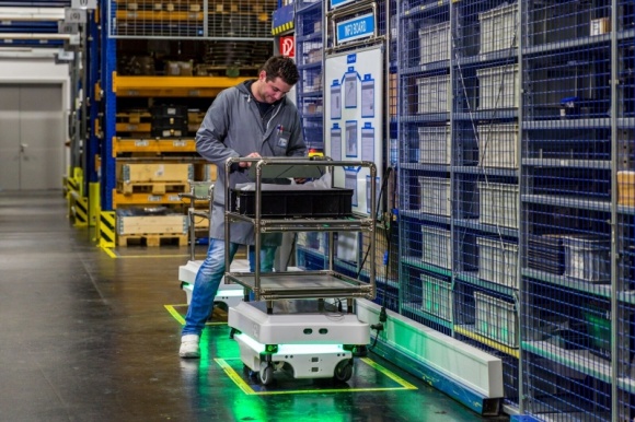 Roboty mobilne szansą na zautomatyzowanie transportu wewnętrznego w CEE