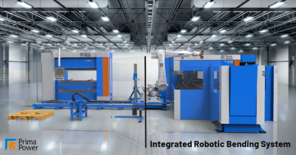 Automatyzacja stanowiska z prasą krawędziową Przemysł, BIZNES - Chcąc ułatwić pracę operatora przy zaawansowanych maszynach oraz wyeliminować możliwość powstania błędów podczas obróbki detali, przedsiębiorcy wprowadzają do zakładów narzędzia, które mają poprawić nie tylko komfort pracy, ale i ją zoptymalizować.