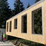 Pierwsza kancelaria leśna z elementów prefabrykowanych w fabryce STEICO