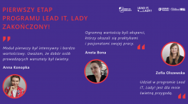Liderki w IT. Pierwszy etap programu Lead IT, Lady zakończony IT i technologie, BIZNES - Pierwszy etap programu Lead IT, Lady zakończony.