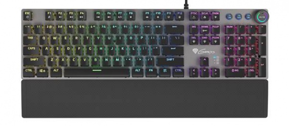 Thor 380, 400 i 401 RGB - Genesis prezentuje nowe, niskoprofilowe klawiatury IT i technologie, BIZNES - Funkcjonalne, efektowne i trwałe - takie mają być nowe, podświetlane klawiatury mechaniczne dla graczy od firmy Genesis. Zamknięte w aluminiowych obudowach, niskoprofilowe modele: Thor 380 RGB, 400 RGB i 401 RGB różnią się przełącznikami.